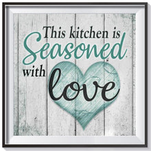 Charger l&#39;image dans la galerie, Lettre - diamant rond complet - 30x30cm
