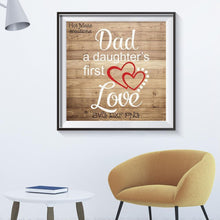 Charger l&#39;image dans la galerie, Chambre à coucher lettre - diamant rond complet - 30x30cm
