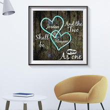 Charger l&#39;image dans la galerie, Lettre - diamant rond complet - 30x30cm
