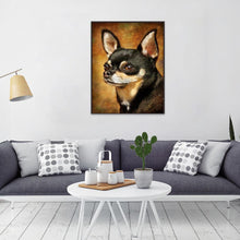 Charger l&#39;image dans la galerie, Chien - diamant rond complet - 30x40cm
