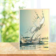 Charger l&#39;image dans la galerie, Papillon d’eau - diamant rond complet - 30x40cm
