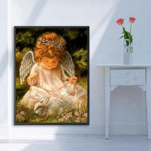 Charger l&#39;image dans la galerie, Angel - diamant rond complet - 30x40cm
