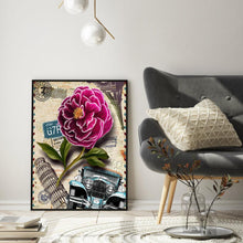 Charger l&#39;image dans la galerie, Timbre - diamant rond complet - 30x40cm
