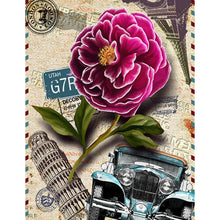 Charger l&#39;image dans la galerie, Timbre - diamant rond complet - 30x40cm
