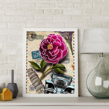 Charger l&#39;image dans la galerie, Timbre - diamant rond complet - 30x40cm
