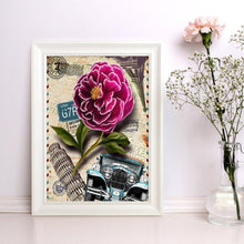 Charger l&#39;image dans la galerie, Timbre - diamant rond complet - 30x40cm
