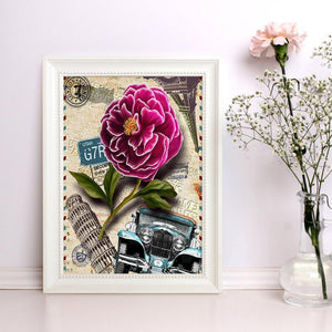 Timbre - diamant rond complet - 30x40cm