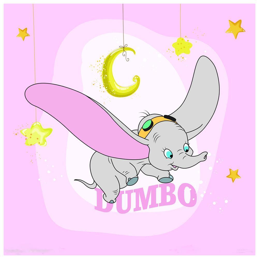 Dumbo - diamant rond complet - 30x30cm