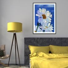 Charger l&#39;image dans la galerie, Fleur - diamant rond complet - 30x40cm
