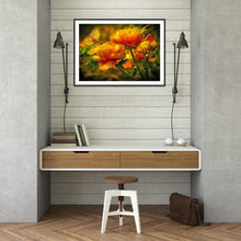 Charger l&#39;image dans la galerie, Fleur - diamant rond complet - 30x40cm
