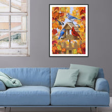 Charger l&#39;image dans la galerie, Oiseau - peinture en diamant complet - 30x40cm
