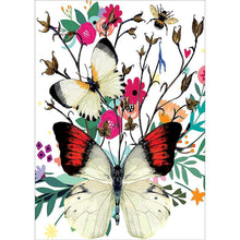 Charger l&#39;image dans la galerie, Papillon - diamant rond complet - 30x40cm
