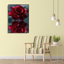 Charger l&#39;image dans la galerie, Fleur - diamant rond complet - 30x40cm
