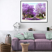 Charger l&#39;image dans la galerie, Bauhinia - diamant rond complet - 30x40cm
