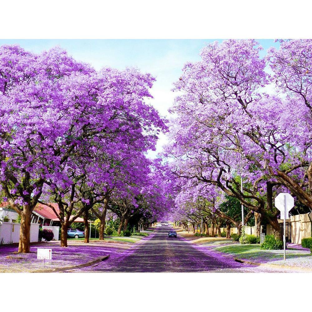 Bauhinia - diamant rond complet - 30x40cm