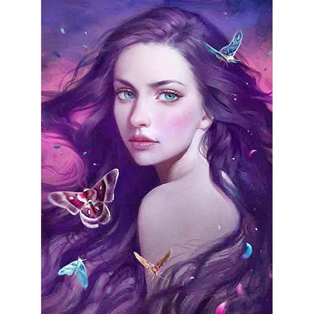 Beauté - diamant rond complet - 30x40cm