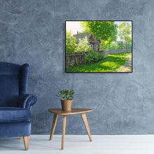 Charger l&#39;image dans la galerie, Paysage de mosaïque - diamant rond complet - 40x30cm
