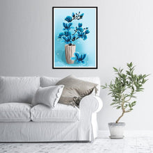 Charger l&#39;image dans la galerie, Fleur - diamant rond complet - 30x40cm
