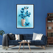 Charger l&#39;image dans la galerie, Fleur - diamant rond complet - 30x40cm
