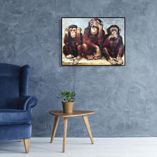 Charger l&#39;image dans la galerie, Portraits d’animaux - peinture en diamant complet - 40x30cm
