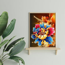 Charger l&#39;image dans la galerie, Fleur - diamant rond complet - 30x40cm
