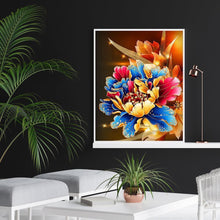 Charger l&#39;image dans la galerie, Fleur - diamant rond complet - 30x40cm
