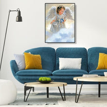 Charger l&#39;image dans la galerie, Angel - diamant rond complet - 30x40cm
