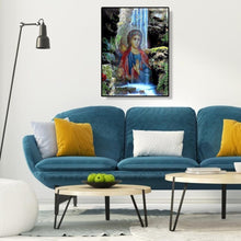 Charger l&#39;image dans la galerie, Automne Notre dame - diamant rond complet - 30x40cm
