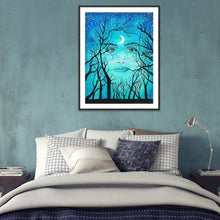 Charger l&#39;image dans la galerie, Arbre - diamant rond complet - 30x40cm
