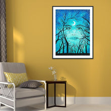 Charger l&#39;image dans la galerie, Arbre - diamant rond complet - 30x40cm
