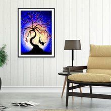 Charger l&#39;image dans la galerie, Arbre - diamant rond complet - 30x40cm
