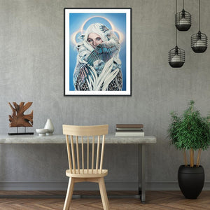 Beauté - diamant rond complet - 30x40cm