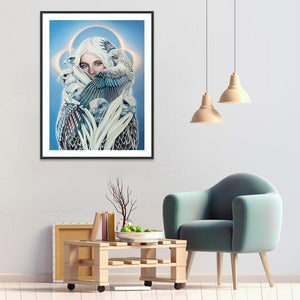 Beauté - diamant rond complet - 30x40cm