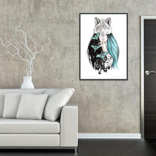 Charger l&#39;image dans la galerie, Beauté - diamant rond complet - 30x40cm
