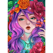 Charger l&#39;image dans la galerie, Beauté - diamant rond complet - 30x40cm
