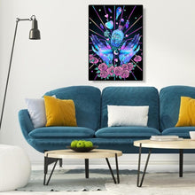 Charger l&#39;image dans la galerie, Bouteille - peinture en diamant complet - 30x40cm
