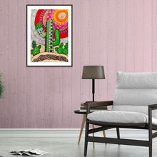 Charger l&#39;image dans la galerie, Cactus - diamant rond complet - 30x40cm
