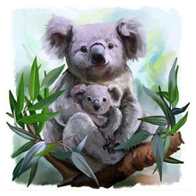 Charger l&#39;image dans la galerie, Koala - peinture en diamant complet - 30x30cm
