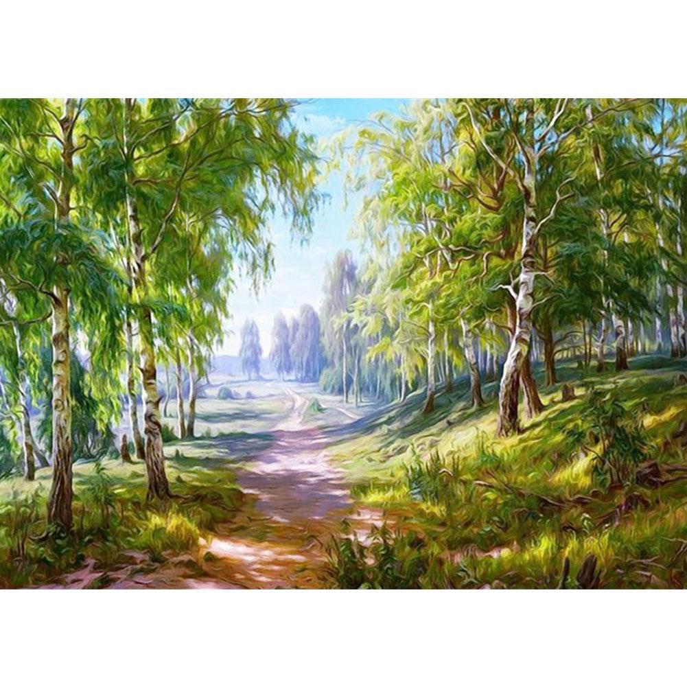 Paysage - peinture en diamant complet - 40x30cm