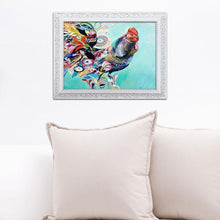 Charger l&#39;image dans la galerie, Coq - diamant rond complet - 40x30cm
