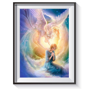 Beauté - diamant rond complet - 40x30cm