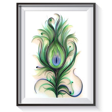 Charger l&#39;image dans la galerie, Fleur - peinture en diamant complet - 40x30cm
