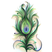 Charger l&#39;image dans la galerie, Fleur - peinture en diamant complet - 40x30cm
