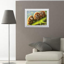 Charger l&#39;image dans la galerie, Animal - diamant rond complet - 40x30cm
