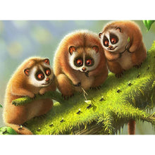 Charger l&#39;image dans la galerie, Animal - diamant rond complet - 40x30cm
