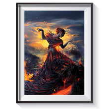 Charger l&#39;image dans la galerie, Beauté - diamant rond complet - 40x30cm
