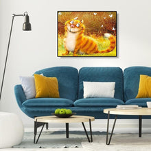 Charger l&#39;image dans la galerie, Chat - peinture en diamant complet - 30x40cm
