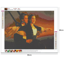 Charger l&#39;image dans la galerie, Personnages de film - diamant rond complet - 50x40cm
