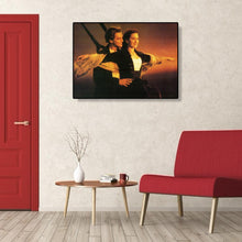 Charger l&#39;image dans la galerie, Personnages de film - diamant rond complet - 50x40cm
