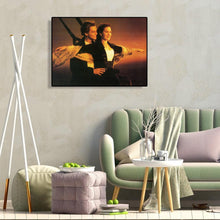 Charger l&#39;image dans la galerie, Personnages de film - diamant rond complet - 50x40cm
